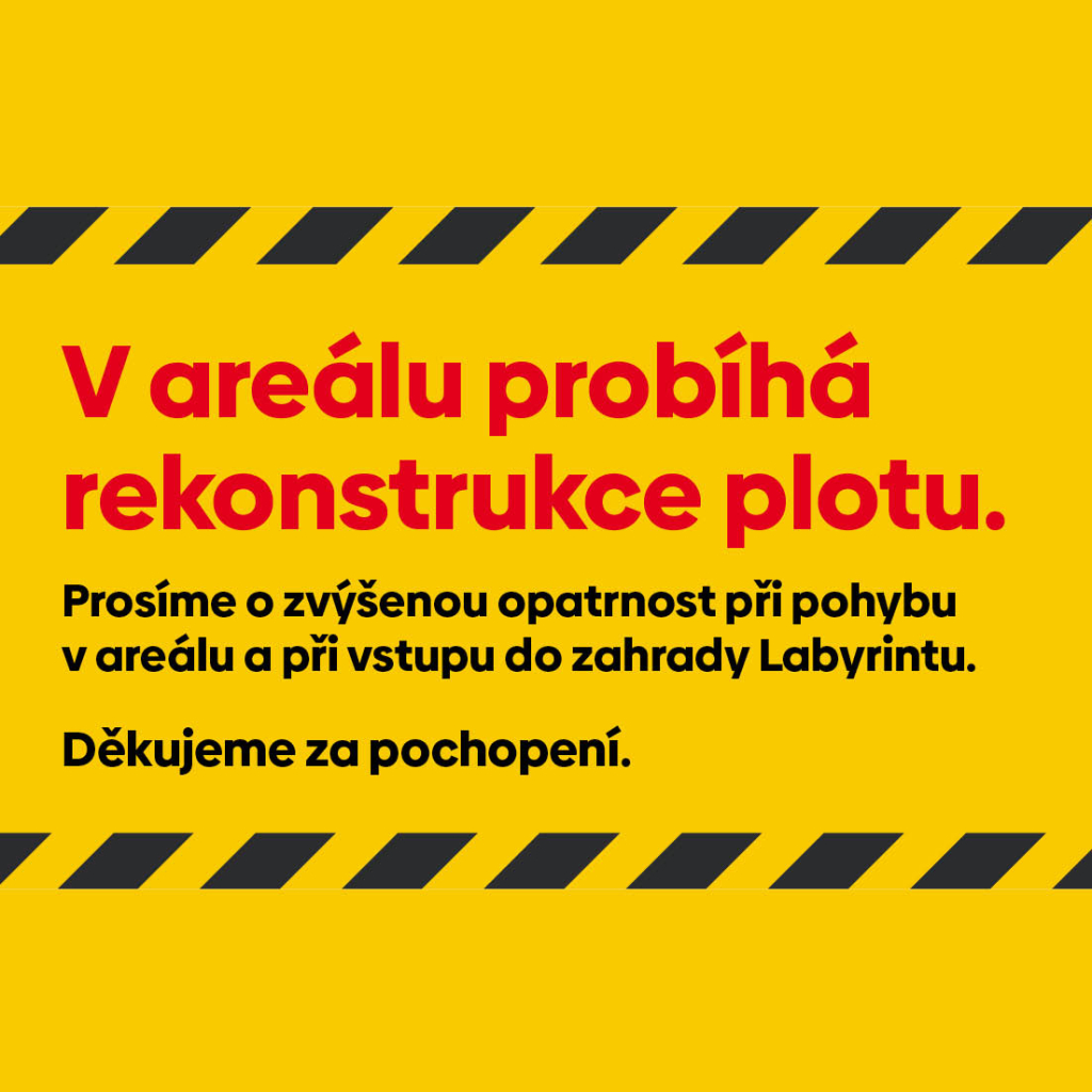 Upozornění na probíhající rekonstrukci