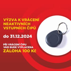 Výzva k vrácení neaktivních vstupních čipů