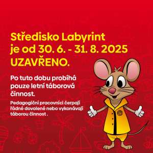 Provozní doba o prázdniny