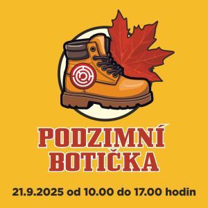 Podzimní botička 2025